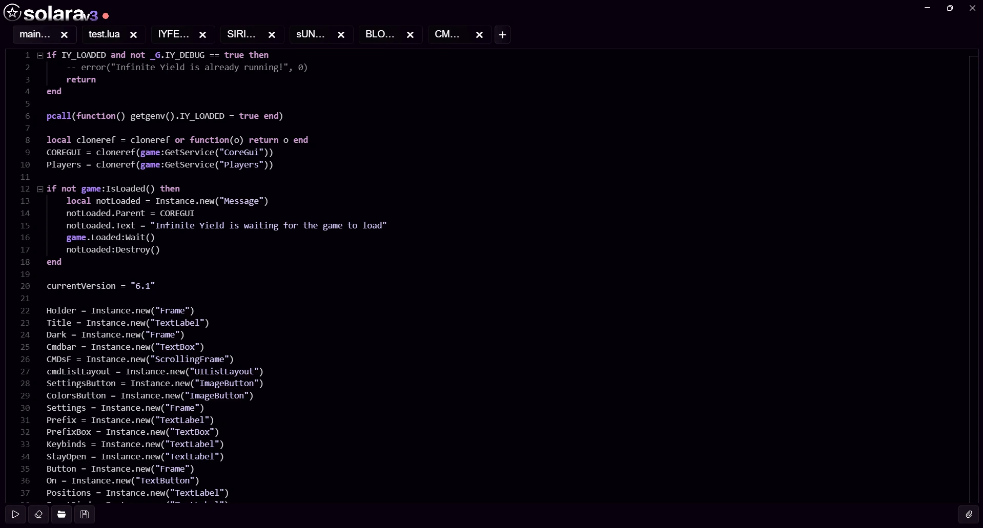 Solara Executor — Script Hub with 500+ Roblox scripts